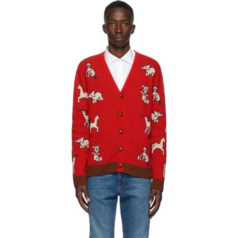 gucci hawaii cardigan|gucci web cardigan.